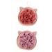2pcs Bath Ball Exfoliating Loofah Reusable Loofah Body Cleaning Scrubber Body Scrubber Cleaning Sponges Bath Exfoliating Scrubber Baby Tub Bath Towel Polyester Women's Powder Puff