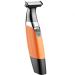Electric Razor Beard Trimmer Men Waterproof Beard Grooming Cordless USB Rechargeable Body Groomer and Hair Remover for Eyebrow Beard Facial& Body Hair for Men and Women Orange