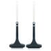 2 in 1 Mesh Cleaner Brush 2PCS Window Screen Cleaning Brush with Removable Handle Wet&Dry Use Window Screen Cleaner for Window Screen/Sofa/Chair/Glass