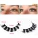 Buy 10 Pairs Cat Eye Faux Mink False Eyelashes - Black | International Shipping Available - Buy Online on GoSupps.com