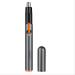 Ear and Nose Hair Trimmer Clipper - USB Rechargeable Portable 360 Rotating Nose Shaper Trimmers with Protection Cap Easy to Carry and Use Easy Cleansing (Color : Black)