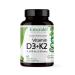 Emerald Laboratories Vitamin D3 + K2 60 Vegetable Caps