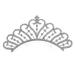 SKISUNO Crown Side Hair Comb Flower Girl Tiara Flower Girl Hair Accessories Wedding Hair Accessories Hair Clips for Kids Women Crown Hairpiece Wig Rhinestones Alloy Bride Small Crown