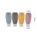 4-Piece 60ml Travel Bottle Set - Leak-Proof Refillable Easy to Use & Colorful Travel Containers - Buy Online on GoSupps.com