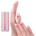 Semi Cured Gel Nails Stickers Full Wrap Nails Polish Strips French Style Gel Nail Strips Nails Art Decortions BSS0357 - Buy Online on GoSupps.com
