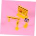 JojoFuny 5 Sets Car Flag Construction Traffic Sign Car Ornament Cupcake Toppers - 6.6*5.5CM - Buy Online on GoSupps.com
