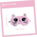 3 Pi ces Masque de Sommeil Pelucheux Chat pour Gar on Fille Cache Yeux Doux et Extensible Bloque Lumi re Confortable pour Sieste et Nuit Adapt et Filles - Buy Online on GoSupps.com