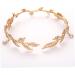 Wedding Headband Rhinestone Leaf Headband Golden Wedding Head Chain with Teardrop Crystal Leaf Hair Vine - Buy Online on GoSupps.com