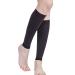 Kingbridal Unisex Footless Calf Compression Sleeves 20-30 mmHg - Black, Medium - Buy Online on GoSupps.com