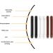 Buy Zooetway 6-Piece Silicone Glasses Bracket Set | Anti-Slip Elasticity Ear Hook Caps for Running Sports | Universal Fit (Black Brown Transparent White) - Buy Online on GoSupps.com