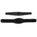Heat-fold belt waist belt waist support washing standard new heating waist support with compressed belt black size 72 120 cm a waist support with a 2 m long USB connection charging cable