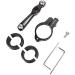 Kbrotech Adjustable Bicycle Water Bottle Cage Holder Mount Adapter - Ultra Strong 7075 Aluminum - Black - Buy Online on GoSupps.com
