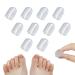 Silicone Anti-Friction Toe Protector 10PCS Breathable Toe Covers Gel Toe Protectors Toe Sleeves Toe Caps Guards Little Toe Protectors for Men Women Pain Relief from Calluses Blisters Scrapes