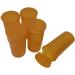 Multi-Use Airtight Pill Bottles - 13 Dram Plastic Organizers for Supplements & Medicines - 12 Pack Amber Transparent - Buy Online on GoSupps.com