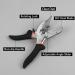 Miter Shear Cutter Ousinby Gasket Shears Multi Angle Miter Shear Cutter Hand Tools 45 -135 Trunking Scissors Trim Cutter for Cutting PVC PPR PE Pipe Branch Wire Including 10 Spare Blade - Buy Online on GoSupps.com