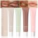 4 Pcs Summer Special Lip Butter Lip Balm Ultra-Hydrating Natural Vegan Lip Balm Sheer-Tinted Shine & Hydration Lip Care Soothes & Softens Dry Lips Skincare B lsamo labial hidratante (#1+2#+3#+4#)