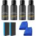 |Most Gifted| 2024 New Plastic Refreshing Coating Car Plastic Revitalizing Coating Agent Plastic Parts Refurbish Agent for Car Automotive Interior Cleaning Agent - 30ml/50ml * 1/2/3/4 (4Count (Pack of 4)*30ml)