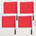 SEWACC Sports Referee Flags 4pcs Set - Ideal for Soccer, Volleyball, Track, and Field Events - Buy Online on GoSupps.com