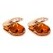 EXCEART Fang Cap 2pcs Single Grill Cap Tooth Grills Prank Toy Halloween Party Accessory (Rose Gold) - Buy Online on GoSupps.com