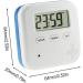 Automatic Pill Dispenser Digital Pill Organizer with Reminder Alarm Electronic Medication Organizer for Vitamins Supplements 4 Grids Blue - Buy Online on GoSupps.com