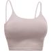iOoppek Women's Sexy Back Gym Vest with Chest Pad - Stylish Yoga Sling Bustier for Fitness & Exercise - Buy Online on GoSupps.com