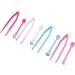 Ifundom 5-Part Contact Lens Tweezers Set | Soft Tip Contact Lens Removal & Insertion Tool | Optimal for Safe Use - Buy Online on GoSupps.com