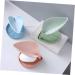 Ciieeo 9 Pcs Soap Holder Mushroom Wall Hook Pink Soap Dish Sink Organizer Shower Soap Case Double Layer Bunked Bath Soap Container Non-slip Green Soap Bathroom Soap Drainer Tub - Buy Online on GoSupps.com