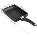 Frying Pan Kitchen Cookware Grill Pan Rectangular Non Stick Saucepan Plastic Handle Black Omelet Frying Pan Maifan Stone Small Frying Pan Square Grill Pan with Meat Vegetables or Go Camp Cooking - Buy Online on GoSupps.com