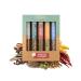 LAUX BBQ 5 Series Set - Gift Box with 5 Premium Grill Sp rzen - Grill BBQ Gift - Grill Accessories - Father's Day gift - Spices Set for Father's Day BBQ Spices