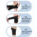 Ultra Thin Wrist Thumb Support Braces - Compression Gloves for Pain Relief | Adjustable Sports Thumb Bandage for Carpal Tunnel Arthritis & Tendonitis - Black - Buy Online on GoSupps.com