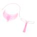 Reuseable Eye Brow Stencil Kits 8-Pieces Washable Eyebrow Stencils with Handle and Strap Friendly for Beginners and Professionals Pink