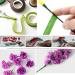 Arlai Pack of 50 Dark Green 2mm Paper Wrapped Floral Stem Wire - 16 Inch for DIY Bouquet Wrapping and Crafts - Buy Online on GoSupps.com