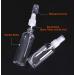 Mini Travel Spray Bottles Set - 2 oz Refillable Clear Plastic Fine Fog Containers with Funnel & Label for Makeup Essential Oils & Perfume - Buy Online on GoSupps.com