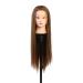 Washable Doll Cosmetics Head - Heat-Resistant Long-Haired Mannequin for Hair Styling | Ideal for Hairdressers Salons & Beauty Teachers - Buy Online on GoSupps.com