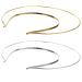 Solustre Angel Headband Gold Crown Tiara - Elegant Headpiece for Women Bride Cosplay & Halloween (2PCs Gold & Silver) - Buy Online on GoSupps.com