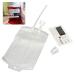 Kylewo 350 ml Blood Bag for Filling Blood Bag Halloween Party Special Reusable Infusion Bag Drink Bag Drink Bag Blood Bag