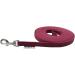 Terrified Biothane Dog Leash for Medium/Large Dogs - 16mm Width 3m/5m/10m/12m/15m Length Hand Loop Bordeaux Color - Durable & Stylish - Buy Online on GoSupps.com