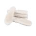 Genuine Warm Sheepskin Insole for Women - Fur Cozy Fluffy Inserts Replacement Lambs Wool Shoe Liners for Heels Snowboots Slippers Snow Ankle Boots Women's Size Women 6 Medium US