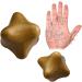 Buy Hand Massage Tools - Hexagonal Ball Vietnam Fragrant Wood Reflexology Massage for Foot & Hand Stress Relief - Buy Online on GoSupps.com
