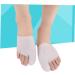 Gel Toe Separator - 1 Pair Toe Spacer for Ingrown Toenails & Big Toe Splint - White Eversion Support - Buy Online on GoSupps.com