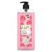 L'ux Body Wash Soft Skin French Rose & Almond Oil Super Saver XL Pump Bottle with Long Lasting Fragrance Glycerine Paraben Free Extra Foam 750 ml