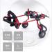 Pet Wheelchair for Hind Legs Rehabilitation Dog Wheelchair for Small/Med/Large Dogs Pet Cart for Handicapped Assisted Walk Car Animal Exercise Wheels XXX - Small - Buy Online on GoSupps.com