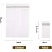 LEKOCH Premium Disposable Napkins - 100 PCs White with Gray Design Air Laid Fabric Napkins for Weddings 43x30 cm - Buy Online on GoSupps.com