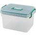 Clear Plastic First Aid Kit Box - Household Medicine Storage - 1 Pack - Buy Online on GoSupps.com