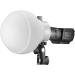 Godox ML-CD15 Flash Diffuser Modifier Bundle for Godox Flash Units (V1S, V1C, V1N, V1F, V1O, V860III, V860II, V850III, TT685II, TT600, TT685, AD200, AD200PRO, AD300PRO, AD400PRO) with 3 Adapters - Buy Online on GoSupps.com