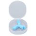 Orthodontic chewed chew in y form three-armed aligners with blue blueberry taste chewing items with a protective device for everyday use