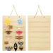 Bmobuo Claw Clip Holder Organizer  Hair Clip Organizer Storage  Hanging Hair Clip Holder for Women Girls  Hair Accessories Storage Organizer Wall-mount Hair Claw Stand Display Holder(Without Claw Clips)