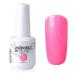 Vishine Nail Salon UV Manicure Polish Soak Off Gel Polish Nail Art Pearl Deep Pink(743) #743