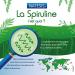 NATESIS Organic & Vegan Spirulina 120 g High in Protein Phycocyanin 16.5% Sport Slimming Energy Immunity Cold Dry and Compressed Powder - Buy Online on GoSupps.com