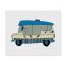 2 x 'Ice Car Vintage' Microfiber Lens/Glasses Cleaning Cloths (LC00021748)